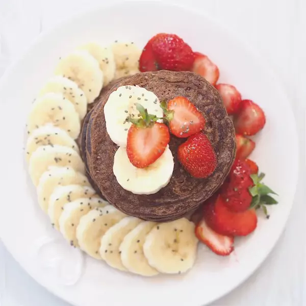 Four Ingredient Vegan Pancakes Four Ingredient Vegan Pancakes