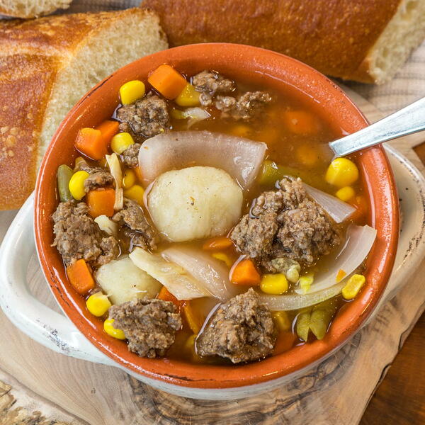 Hamburger Soup With Cabbage And Potatoes Hamburger Soup With Cabbage And Potatoes