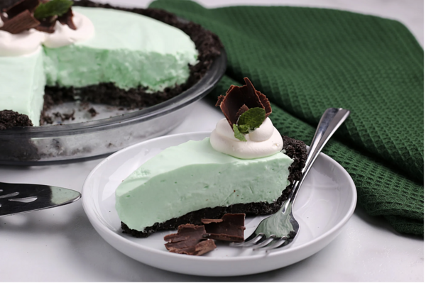 Perfect No-Bake Grasshopper Pie Perfect No-Bake Grasshopper Pie