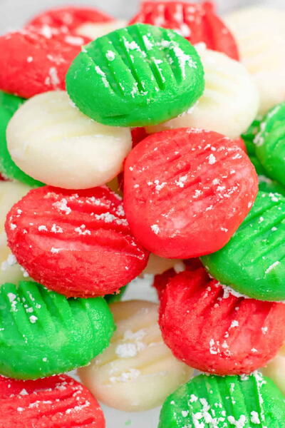Cream Cheese Mints for Christmas Cream Cheese Mints (for Christmas!)
