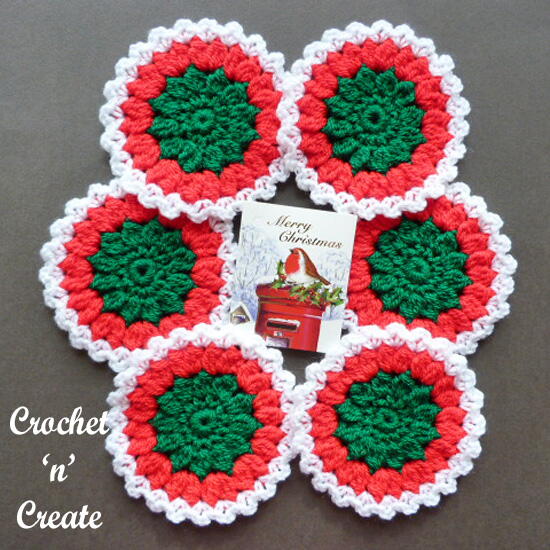 Christmas Coasters Christmas Coasters