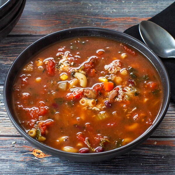Easy Healthy Minestrone Soup Easy Healthy Minestrone Soup
