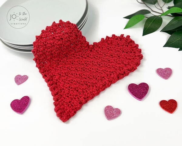 Free Crochet Heart Pattern Free Crochet Heart Pattern