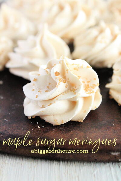Maple Sugar Meringues Maple Sugar Meringues