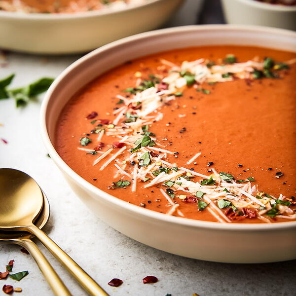 Roasted Red Pepper Soup Roasted Red Pepper Soup