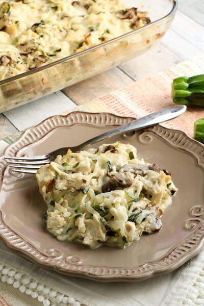 Healthy Turkey Tetrazzini Healthy Turkey Tetrazzini