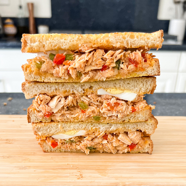 The Ultimate Tuna Sandwich Spanish Empanada-style Tuna Sandwich The Ultimate Tuna Sandwich | Spanish Empanada-style Tuna Sandwich