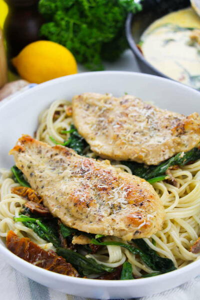 Creamy Tuscan Chicken Pasta Creamy Tuscan Chicken Pasta