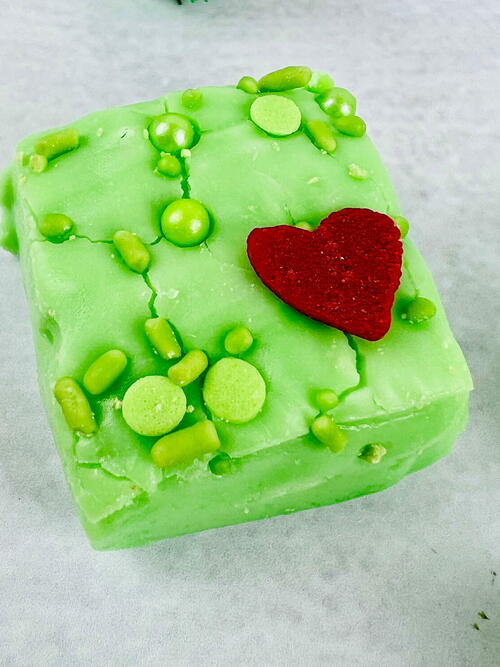 Grinch Fudge Grinch Fudge