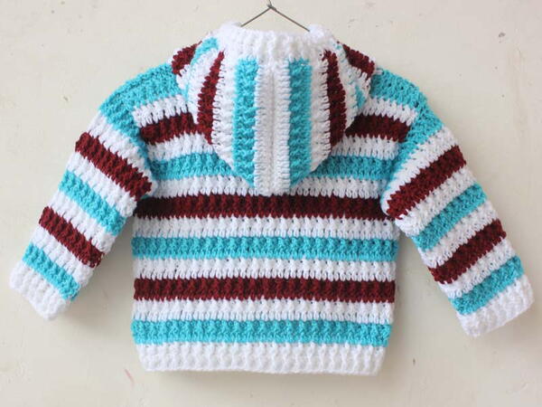 Latest Pattern Baby Crochet Hoodie Jacket Latest Pattern Baby Crochet Hoodie Jacket