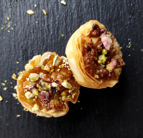 Easy Baklava Cups Easy Baklava Cups