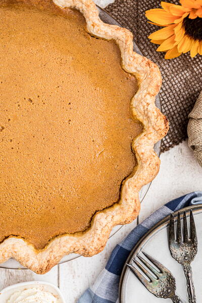 Amish Pumpkin Pie Recipe