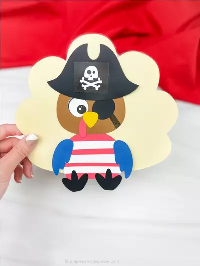 Pirate Turkey Disguise Craft