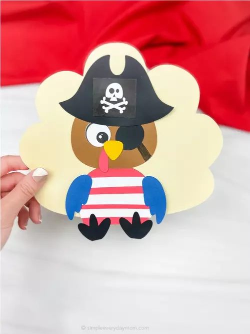 Pirate Turkey Disguise Craft Pirate Turkey Disguise Craft
