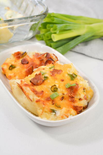 Loaded Mashed Potato Casserole Loaded Mashed Potato Casserole