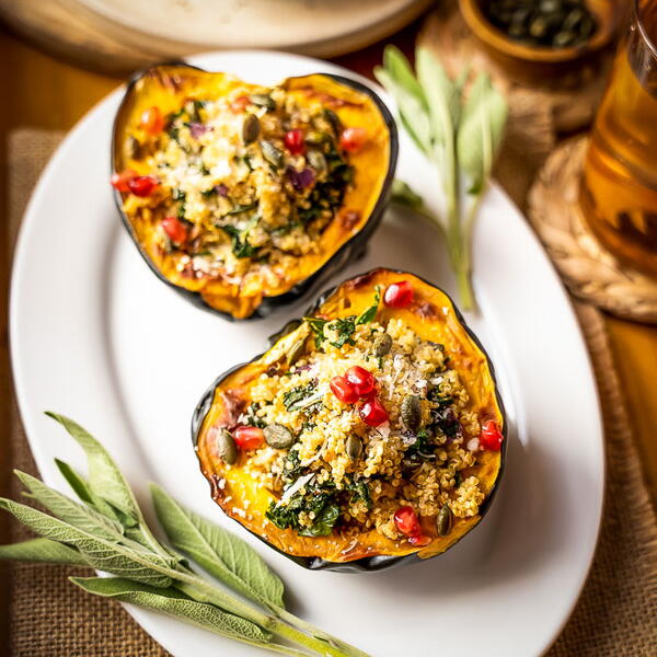 Stuffed Acorn Squash Stuffed Acorn Squash