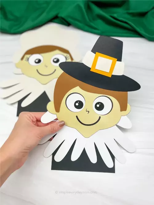 Handprint Pilgrim Craft Handprint Pilgrim Craft