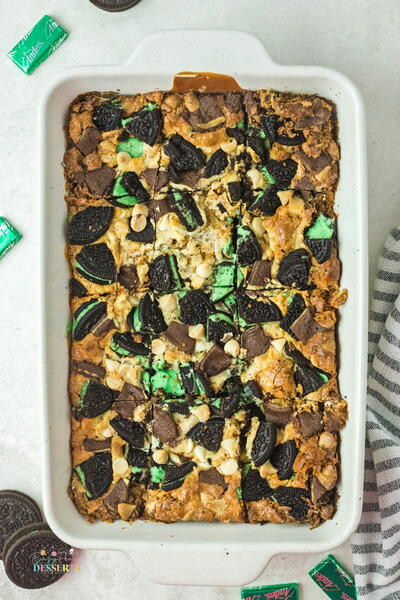 Mint Magic Cookie Bars Mint Magic Cookie Bars