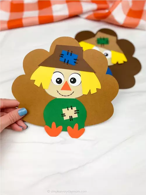 Scarecrow Turkey Disguise Craft Scarecrow Turkey Disguise Craft