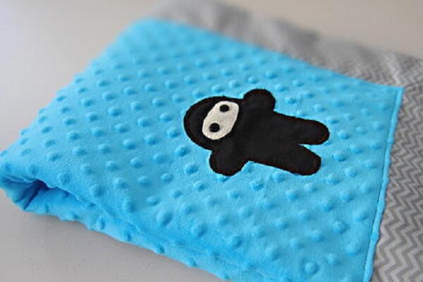 Ninja Minky Baby Blanket Pattern Ninja Minky Baby Blanket Pattern
