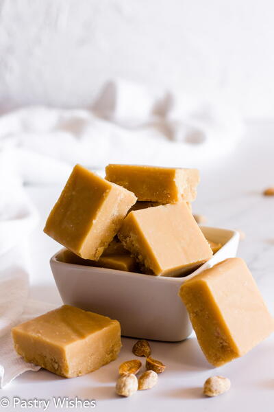 No Bake Peanut Butter Fudge