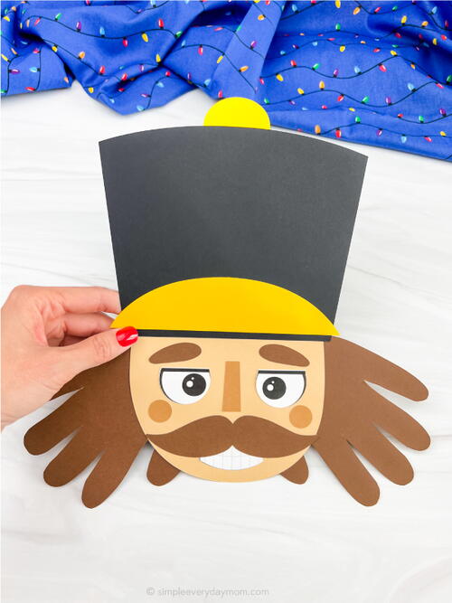 Nutcracker Handprint Craft Nutcracker Handprint Craft