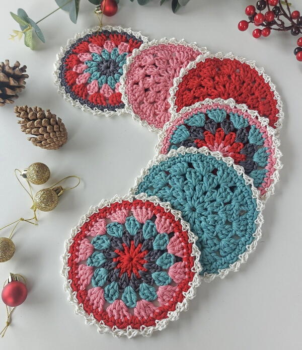 Christmas Coasters Christmas Coasters