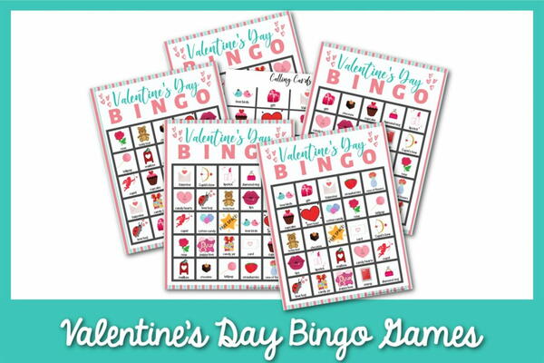 Free Valentines Day Bingo Cards Free Valentine’s Day Bingo Cards