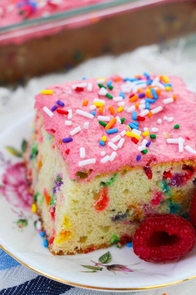 Homemade Funfetti Cake Homemade Funfetti Cake