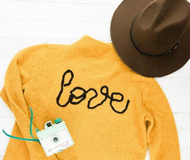 DIY Love Applique Tutorial DIY Love Applique Tutorial