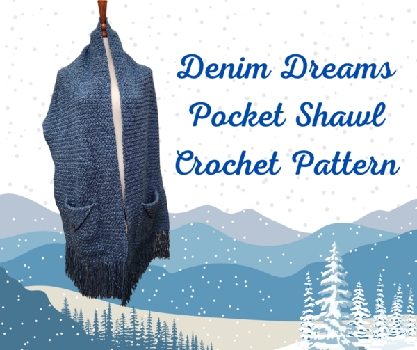 Denim Dreams Pocket Shawl Denim Dreams Pocket Shawl