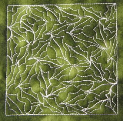 Prickly Holly Free Motion Design Prickly Holly Free Motion Design