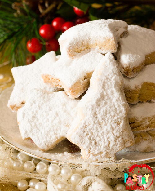 Kourabiedes Greek Butter Cookies Kourabiedes Greek Butter Cookies