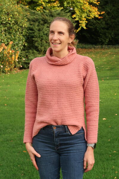 Cozy Cowl Easy Crochet Sweater Cozy Cowl Easy Crochet Sweater