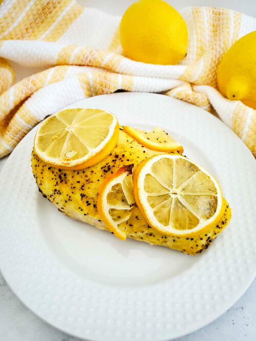 Lemon Pepper Chicken With Sauce Lemon Pepper Chicken With Sauce