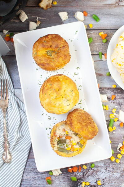 Air Fryer Chicken Pot Pie