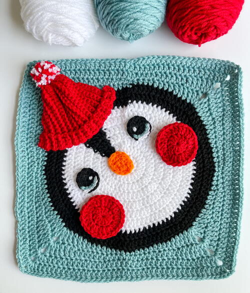 Penguin Granny Square Penguin Granny Square