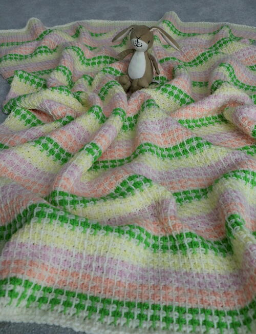 Pretty Pastels Baby Blanket Pretty Pastels Baby Blanket