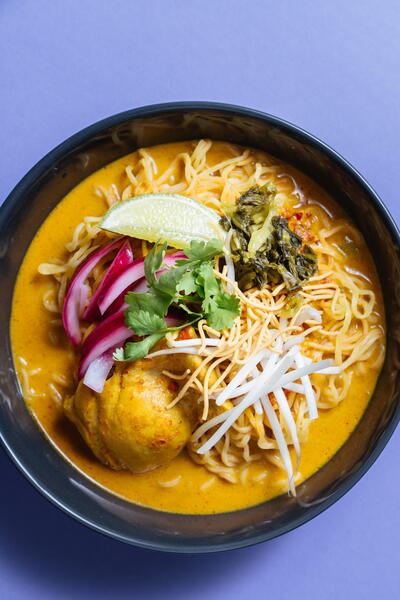 Chicken Khao Soi Noodles Chicken Khao Soi Noodles