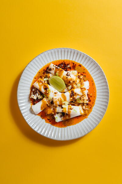 Peanut Rice Noodle Rolls Peanut Rice Noodle Rolls