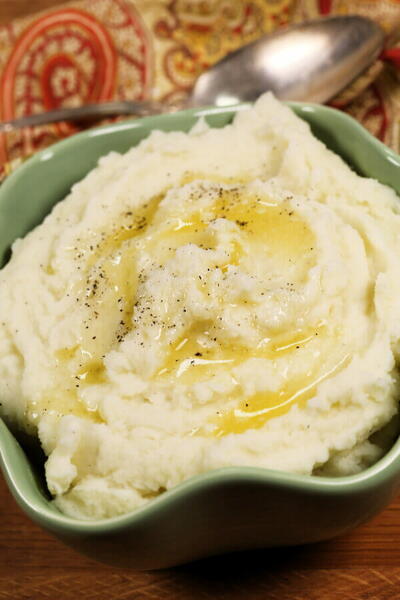 Pressure Cooker Mashed Potatoes