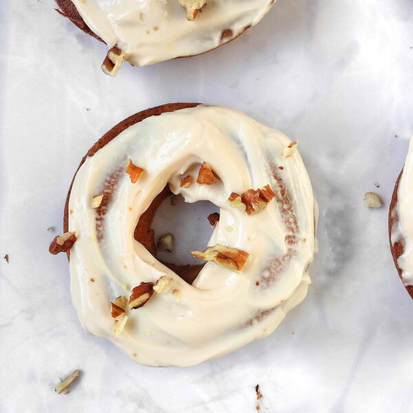 Carrot Cake Baked Donut Recipe Carrot Cake Baked Donut Recipe