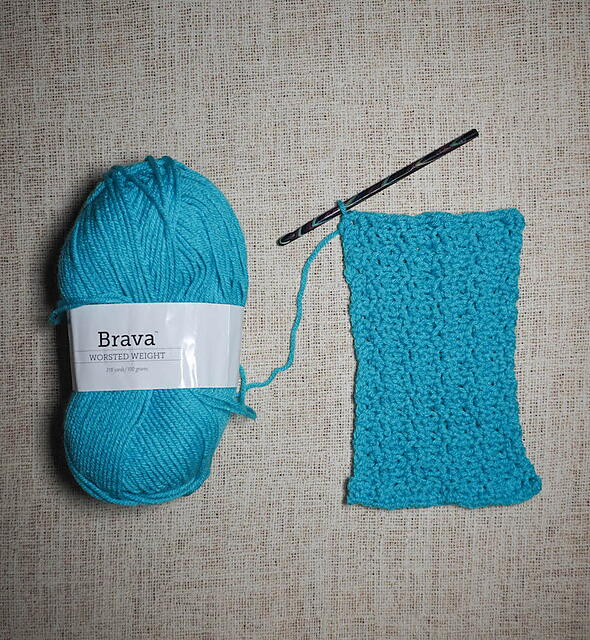 Double Crunch Stitch Section Double Crunch Stitch Section