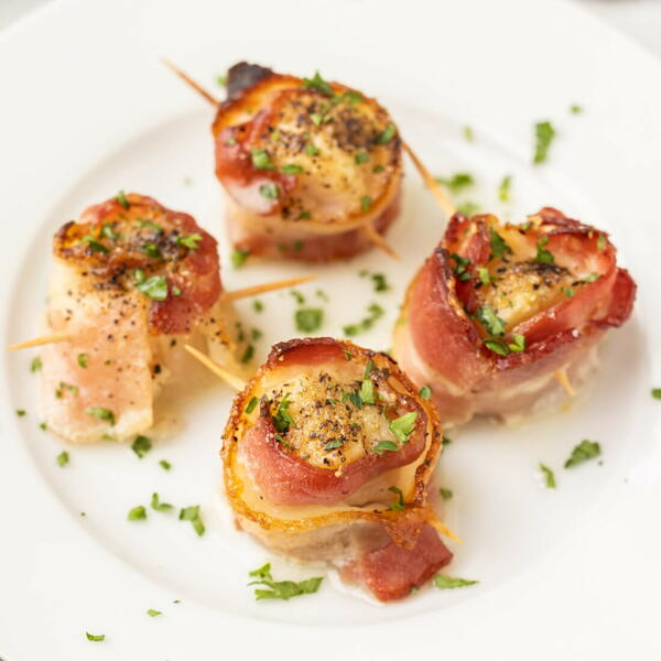 Bacon Wrapped Scallops