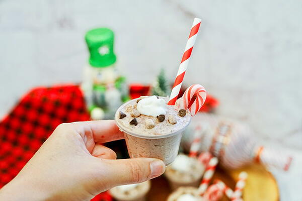 Hot Chocolate Pudding Shots