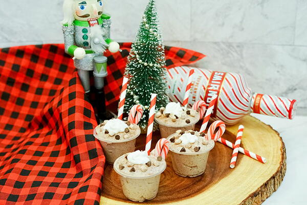 Hot Chocolate Pudding Shots