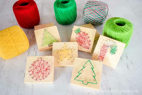 Christmas String Art