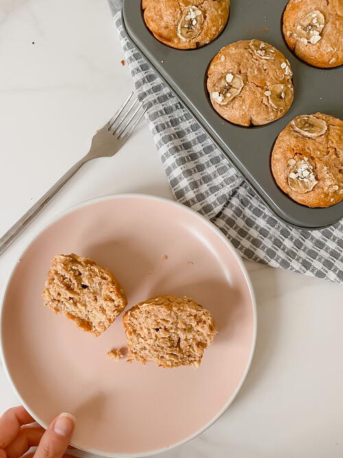 Healthy Banana Muffins Recipe