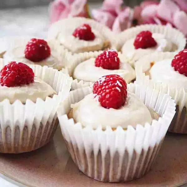 Coconut Raspberry Muffins