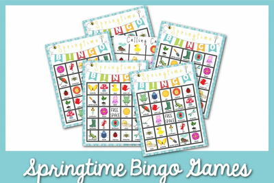 Springtime Bingo Free Printable